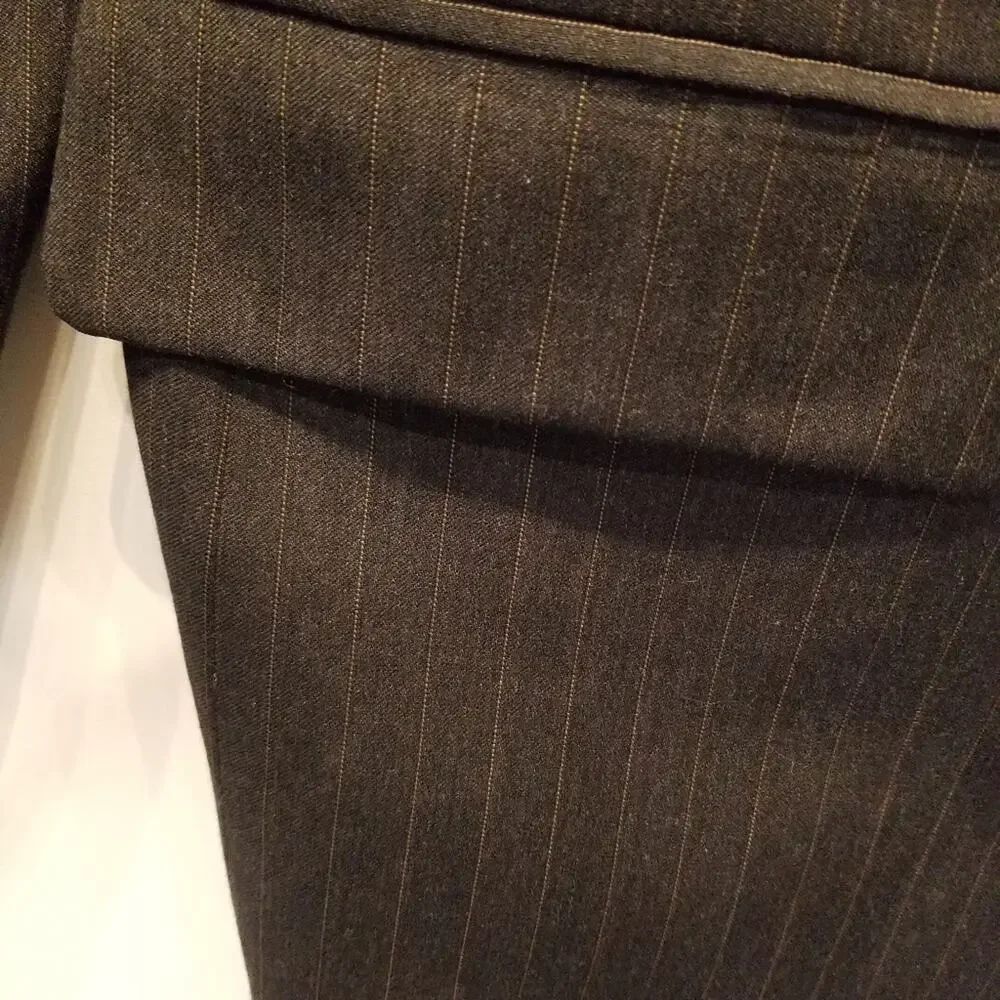 Principe Men's Sports Coat Grey‎ Italian Wool Pinstripe Size 44R